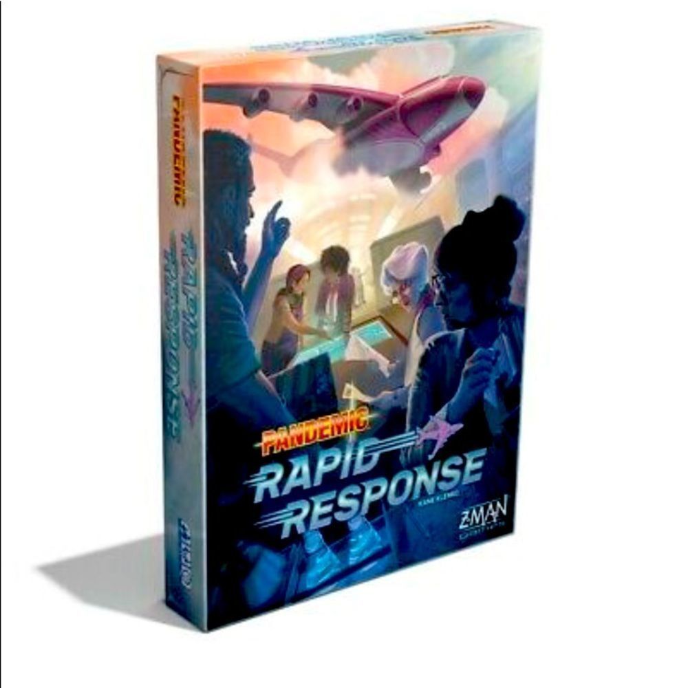 Pandemic: RAPID RESPONSE Cooperative Dice / Board Game Z-Man‎
